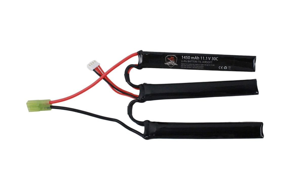 Hank Tactical, 11,1V LiPo, 1450 mAh, Crane