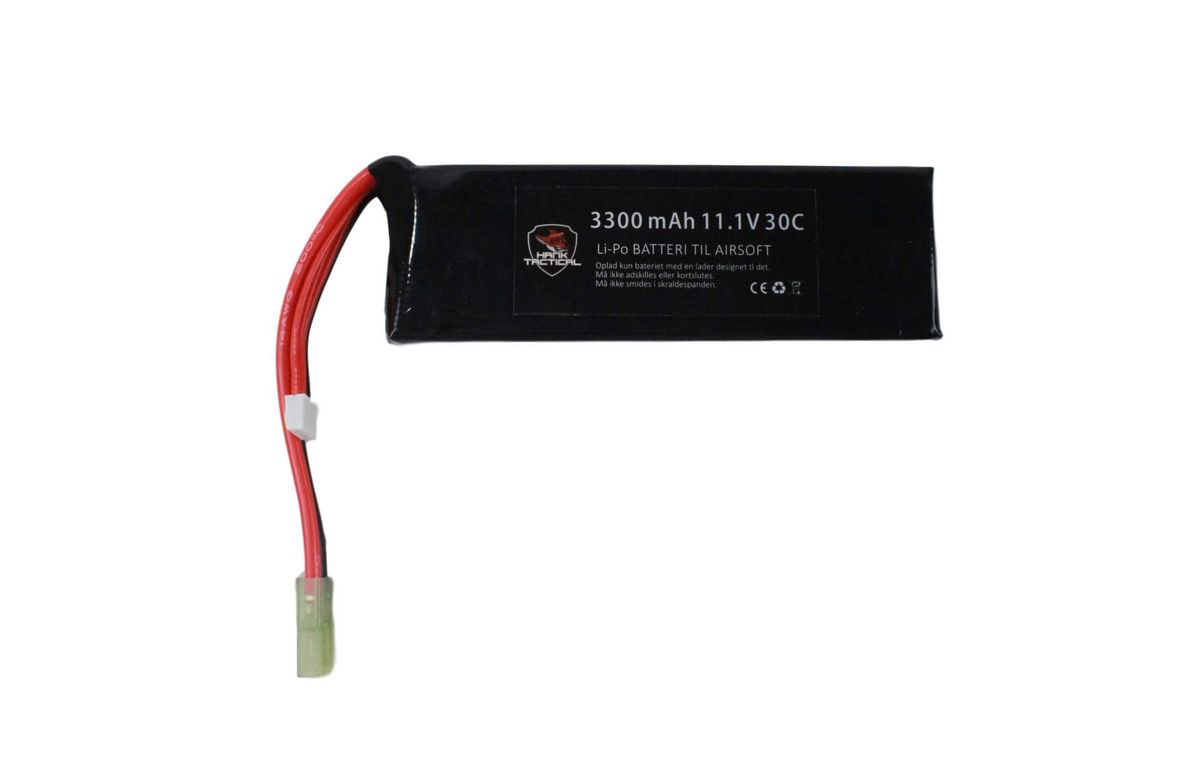 Hank Tactical, 11,1V LiPo, 3300 mAh