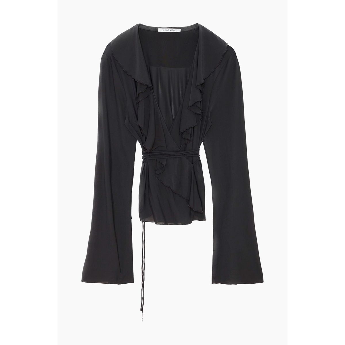 Hannah Blouse - Dark Grey - Wood Wood - Grå S