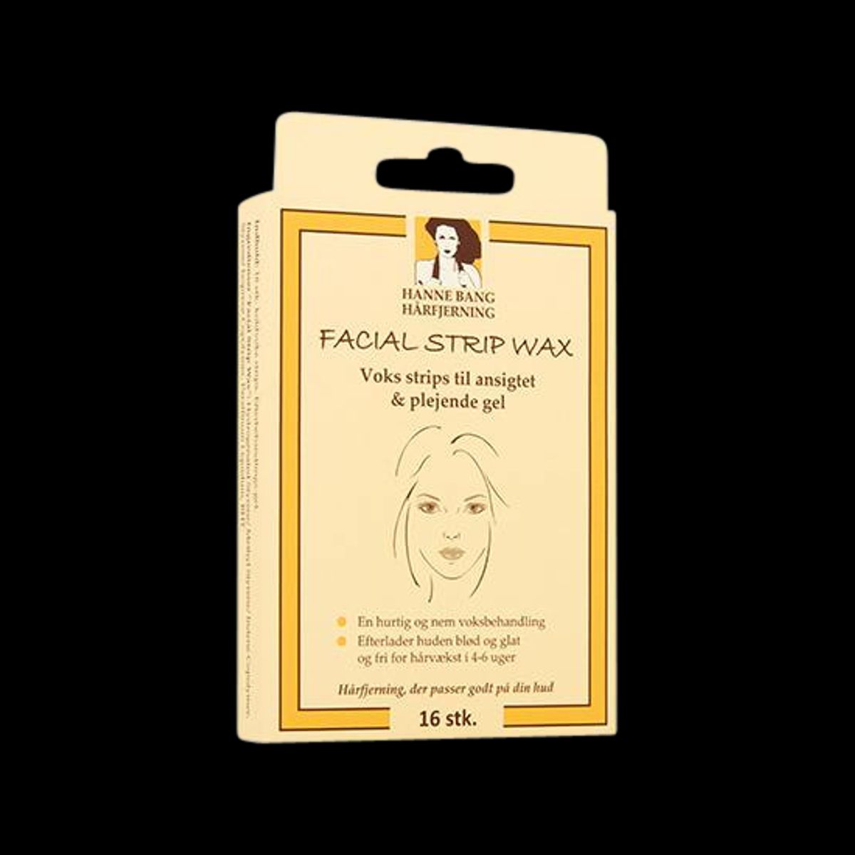 Hanne Bang Facial Strip Wax 16 stk.