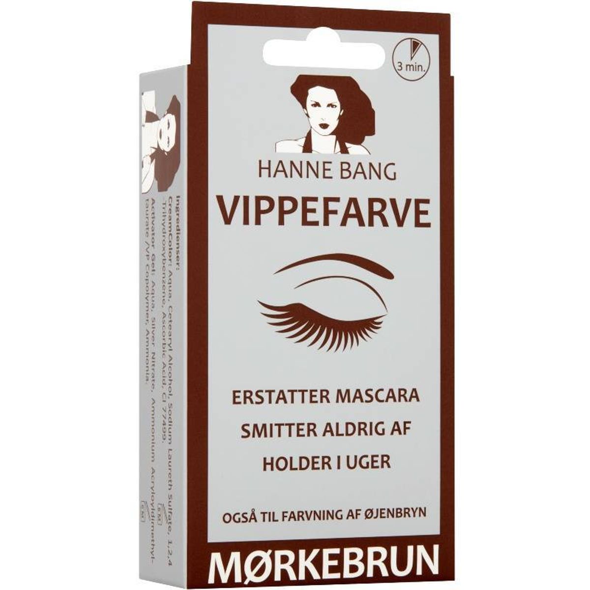 Hanne Bang Vippefarve - Mørkebrun