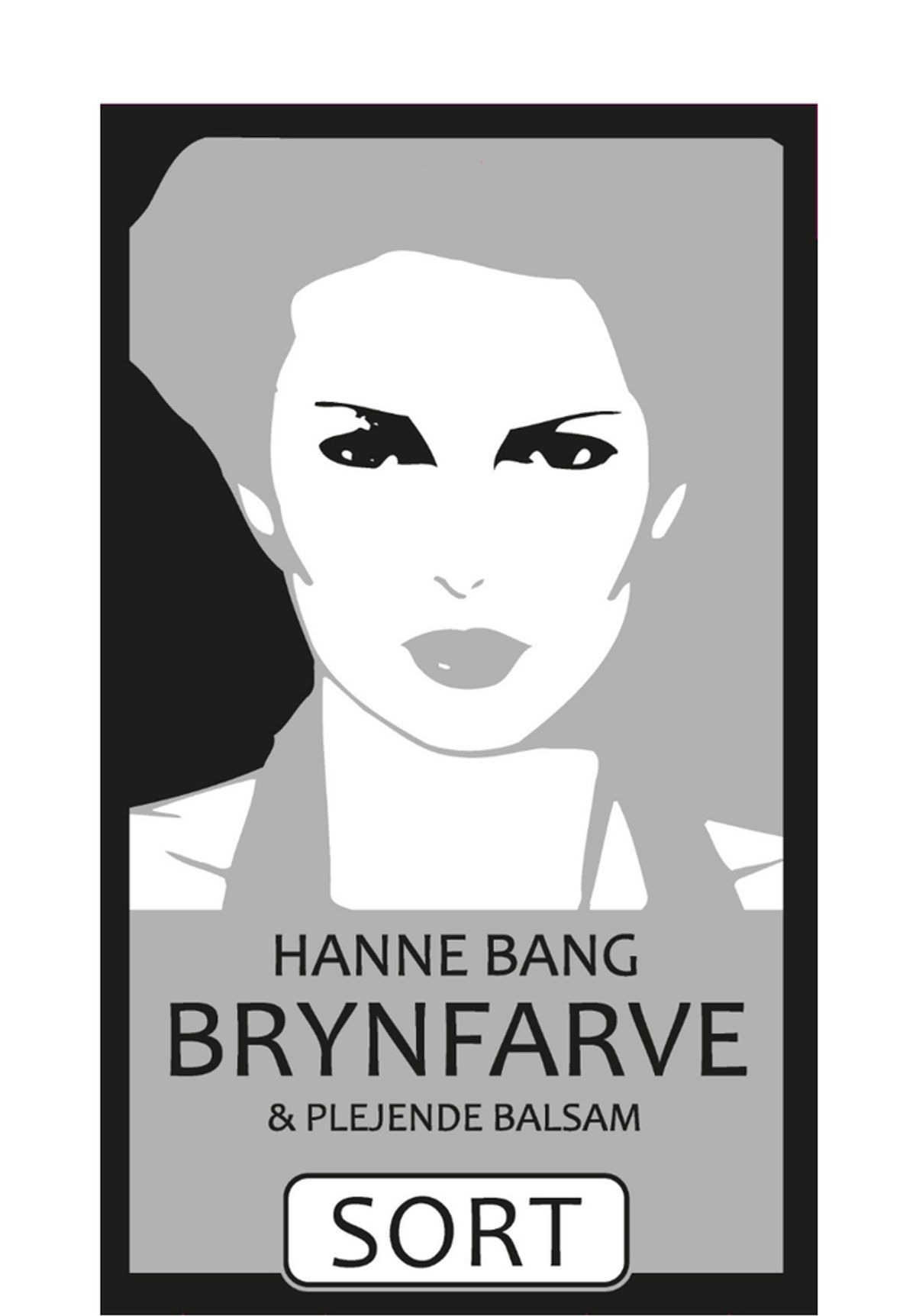 Hanne Bang Øjenbrynsfarve sort