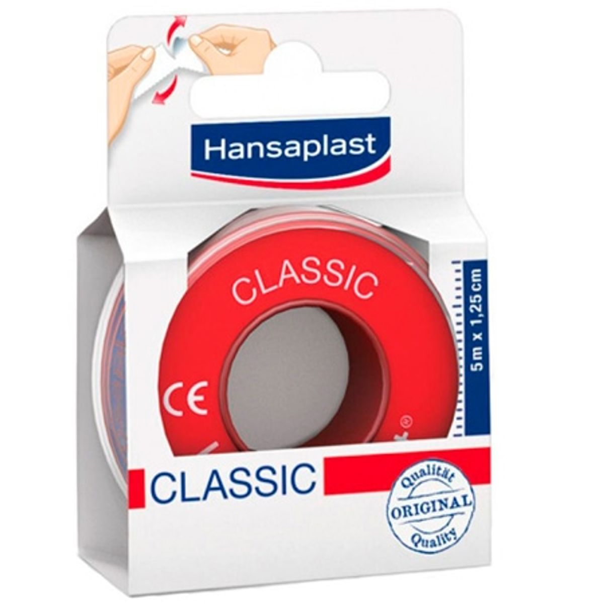 Hansaplast Classic Tape - 1,25 cm