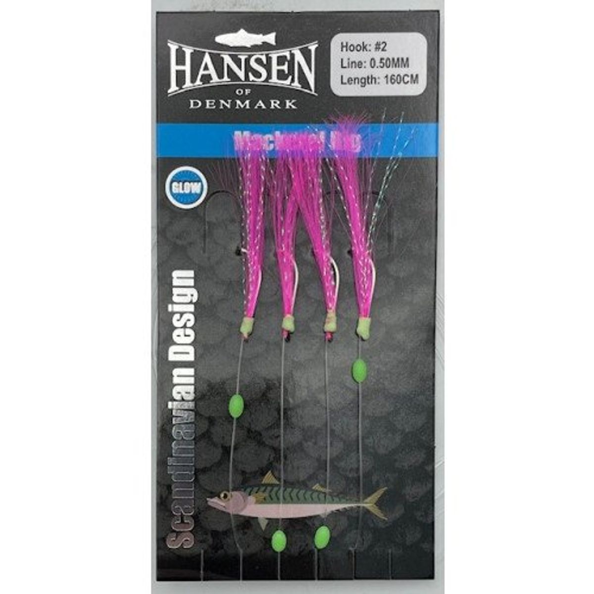 Hansen Makrel Forfang Pink Flash