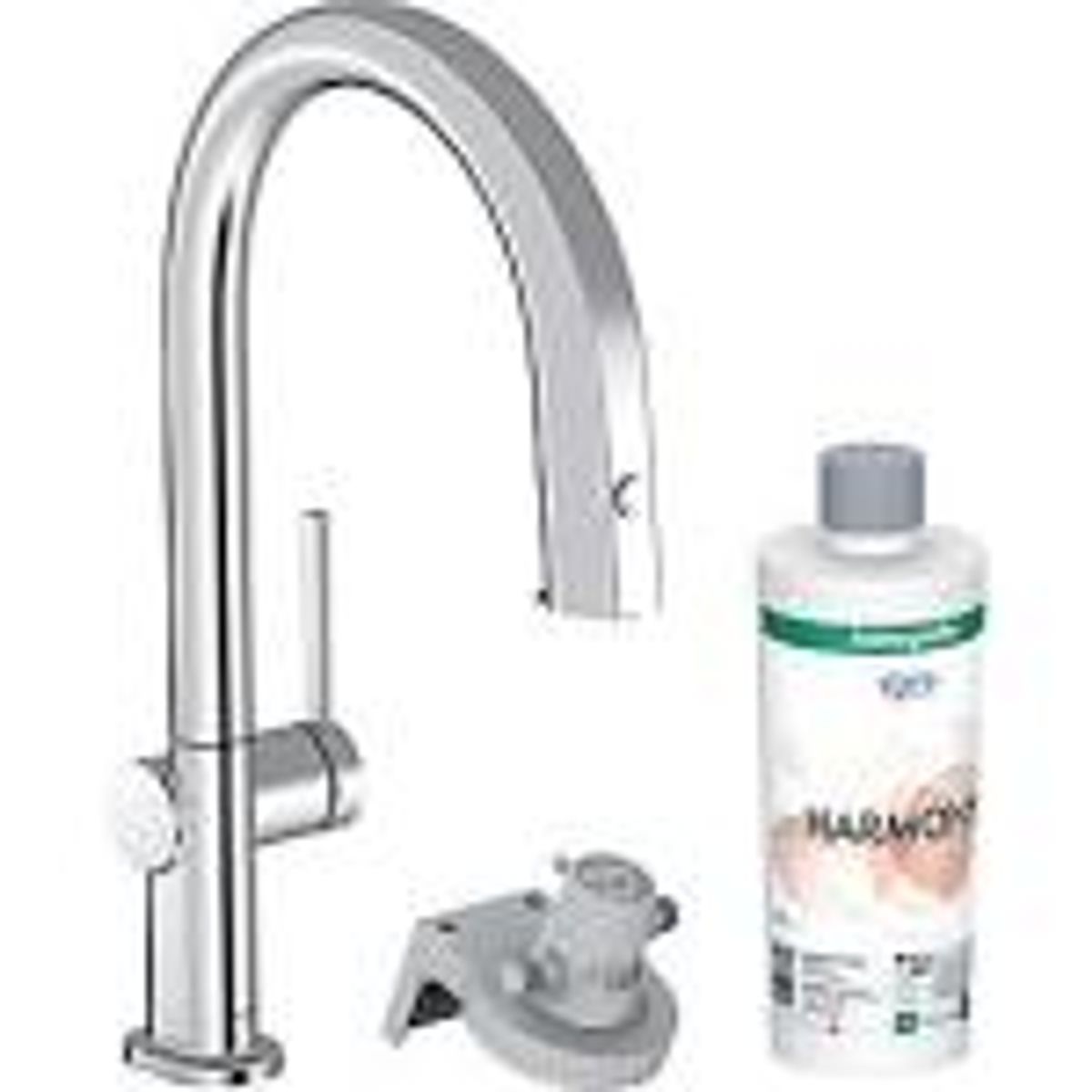 Hansgrohe aqittura m91 filtersystem 210, udtrækstud, 1jet, starter set, krom