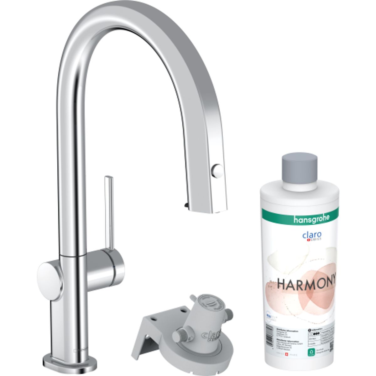 Hansgrohe Aqittura M91 køkkenarmatur, udtrækstud, krom