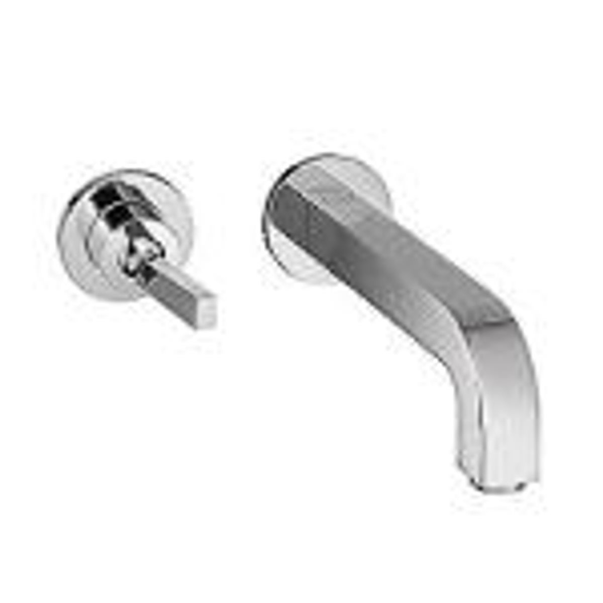 Hansgrohe AXOR Citterio 2-huls håndvaskarmatur til væg, 220 mm tud