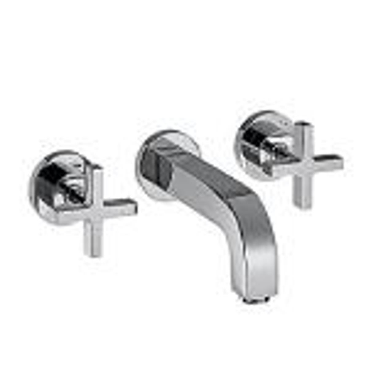 Hansgrohe AXOR Citterio 3-huls håndvaskarmatur til vægmontering, 162 mm tud