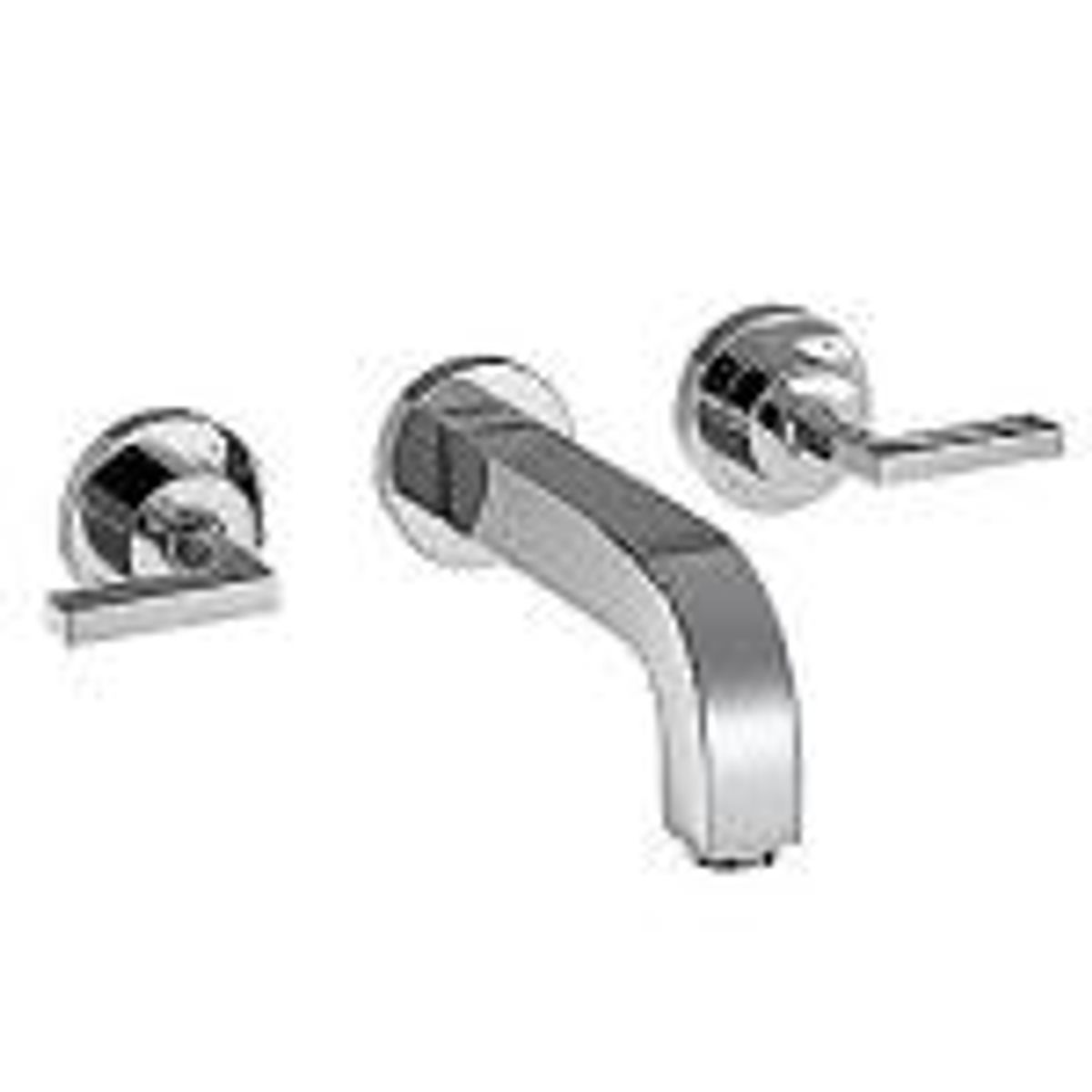 Hansgrohe AXOR Citterio 3-huls håndvaskarmatur til vægmontering, 222 mm tud