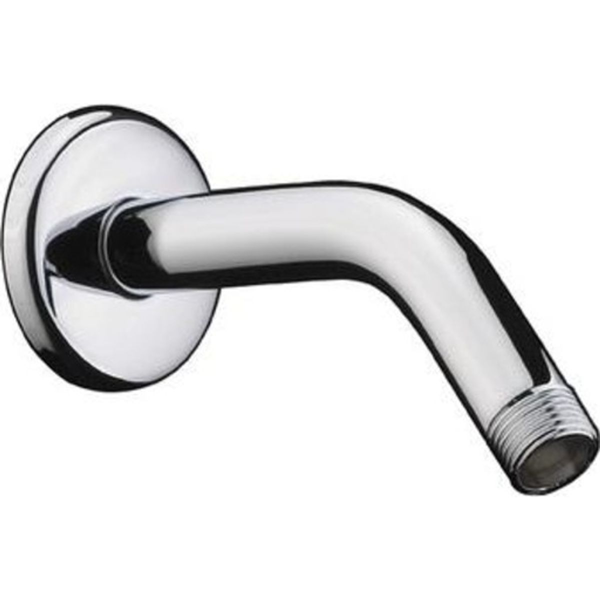 Hansgrohe brusearm, 128 mm, krom