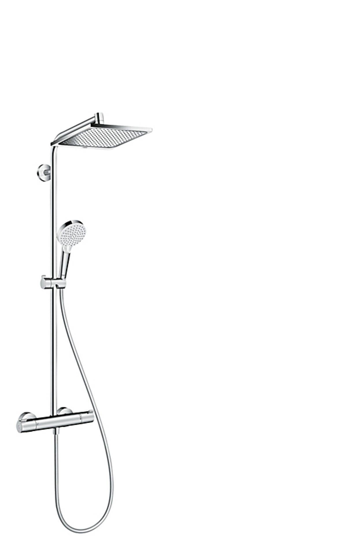 hansgrohe Crometta E 240 EcoSmart showerpipe