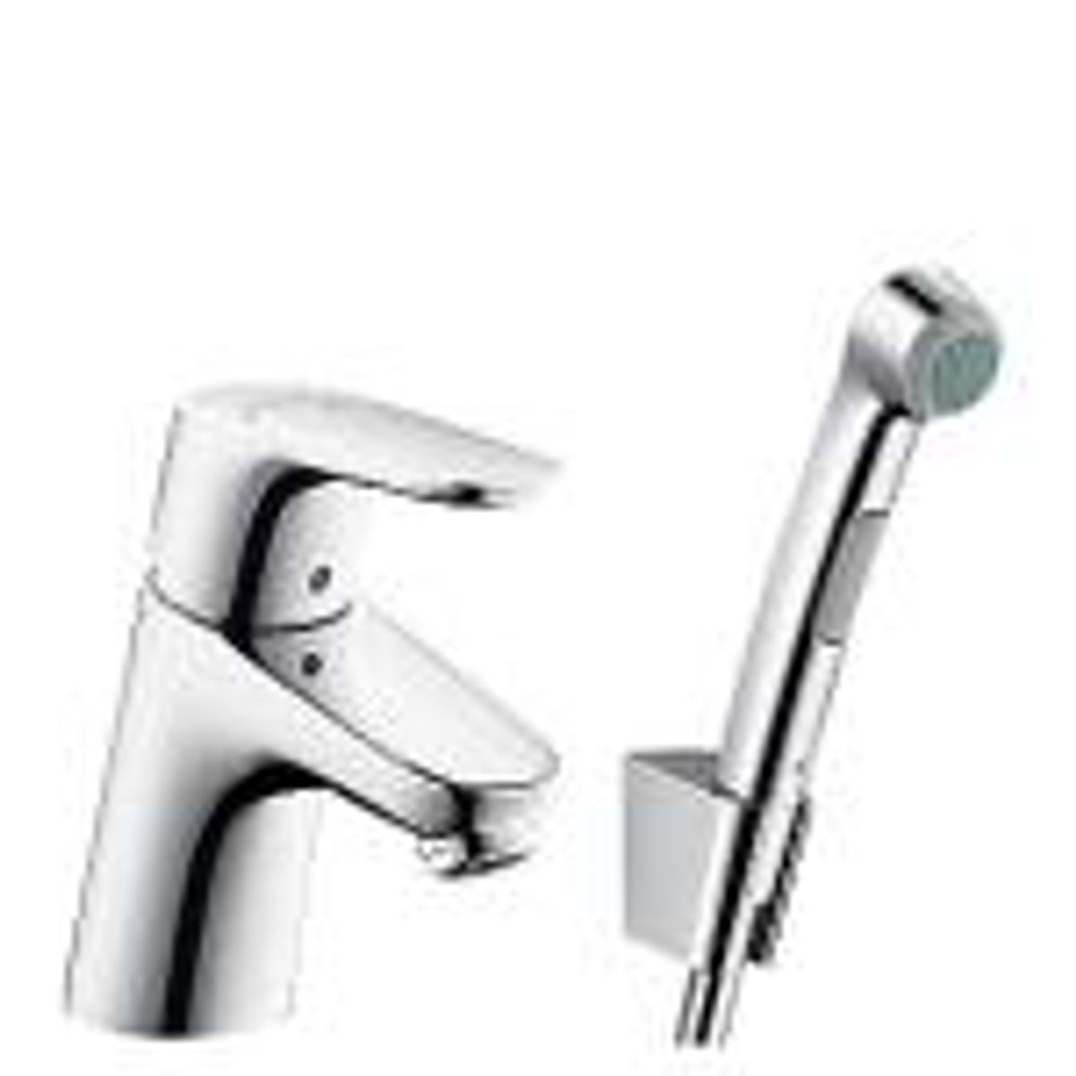 Hansgrohe Focus Bidette armatur med håndbruser. Krom