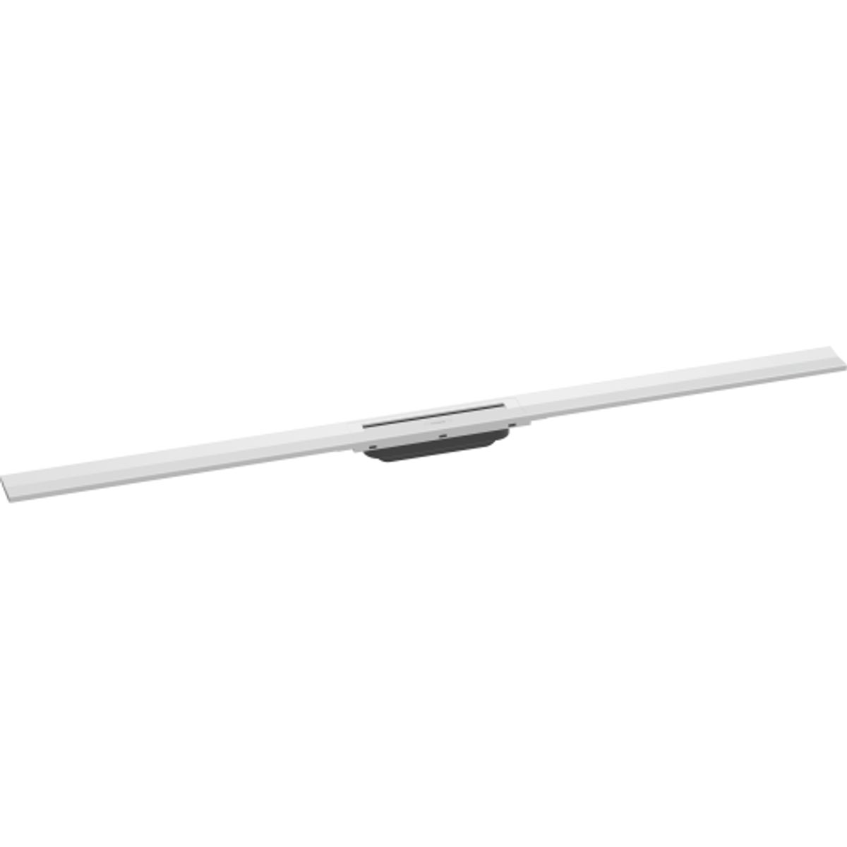 Hansgrohe Raindrain Flex afløbsrende, 1200 mm, fri placering, mat hvid