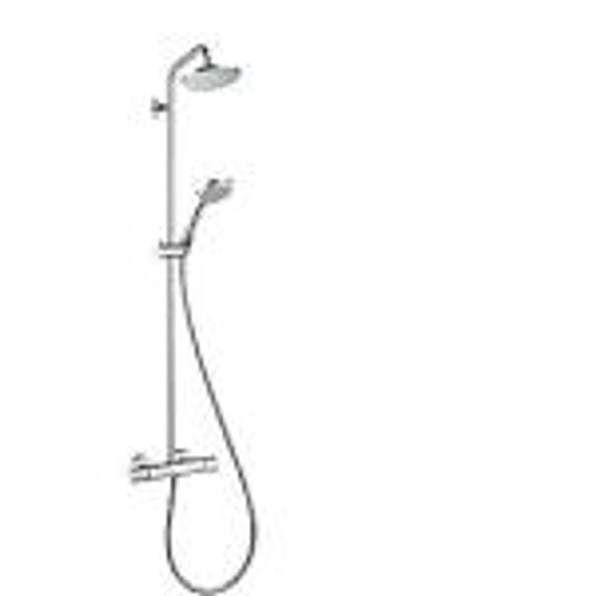 hansgrohe Showerpipe Croma 160 m. hoved- og håndbruser. Krom