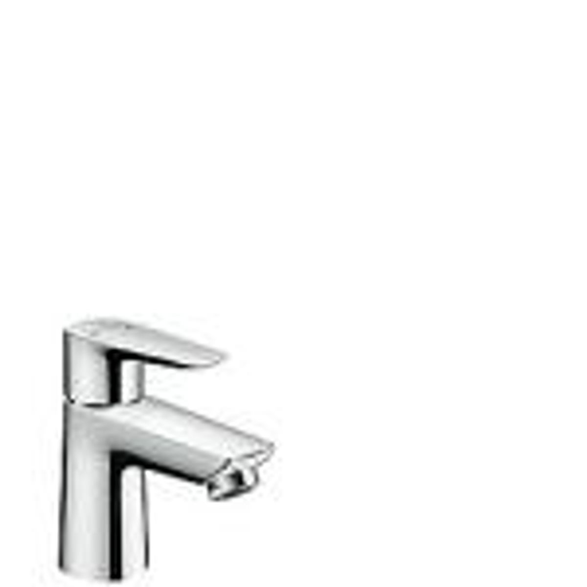 hansgrohe Talis E 80 Håndvaskarmatur med Push open bundventil. krom