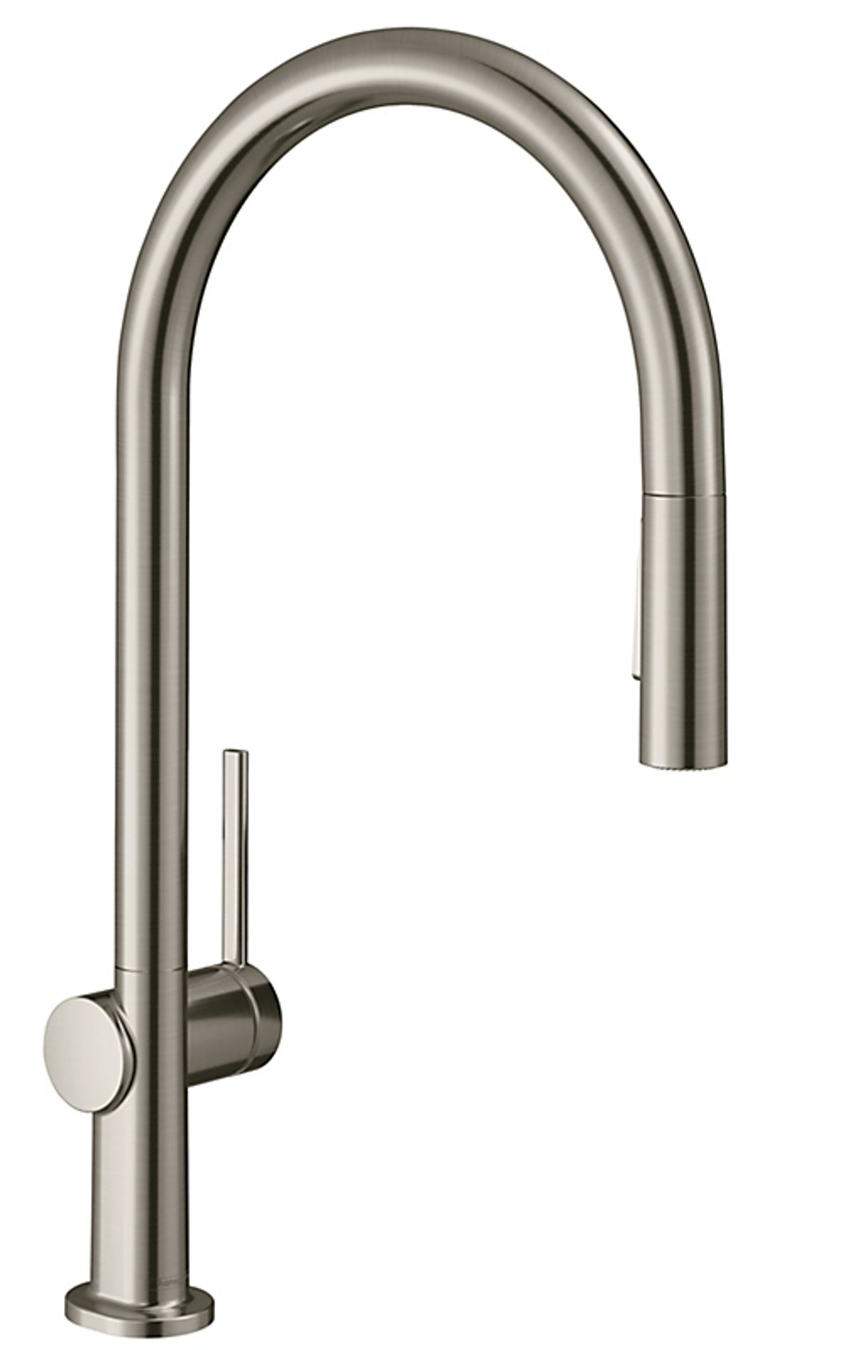 hansgrohe Talis M54 køkkenarmatur 210 2jet, med udtræk, steel. C-tud