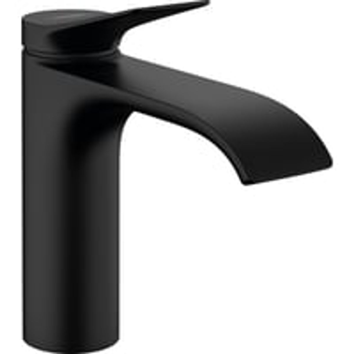 hansgrohe Vivenis hndvaskarmatur 146mm med bundventil mat sort