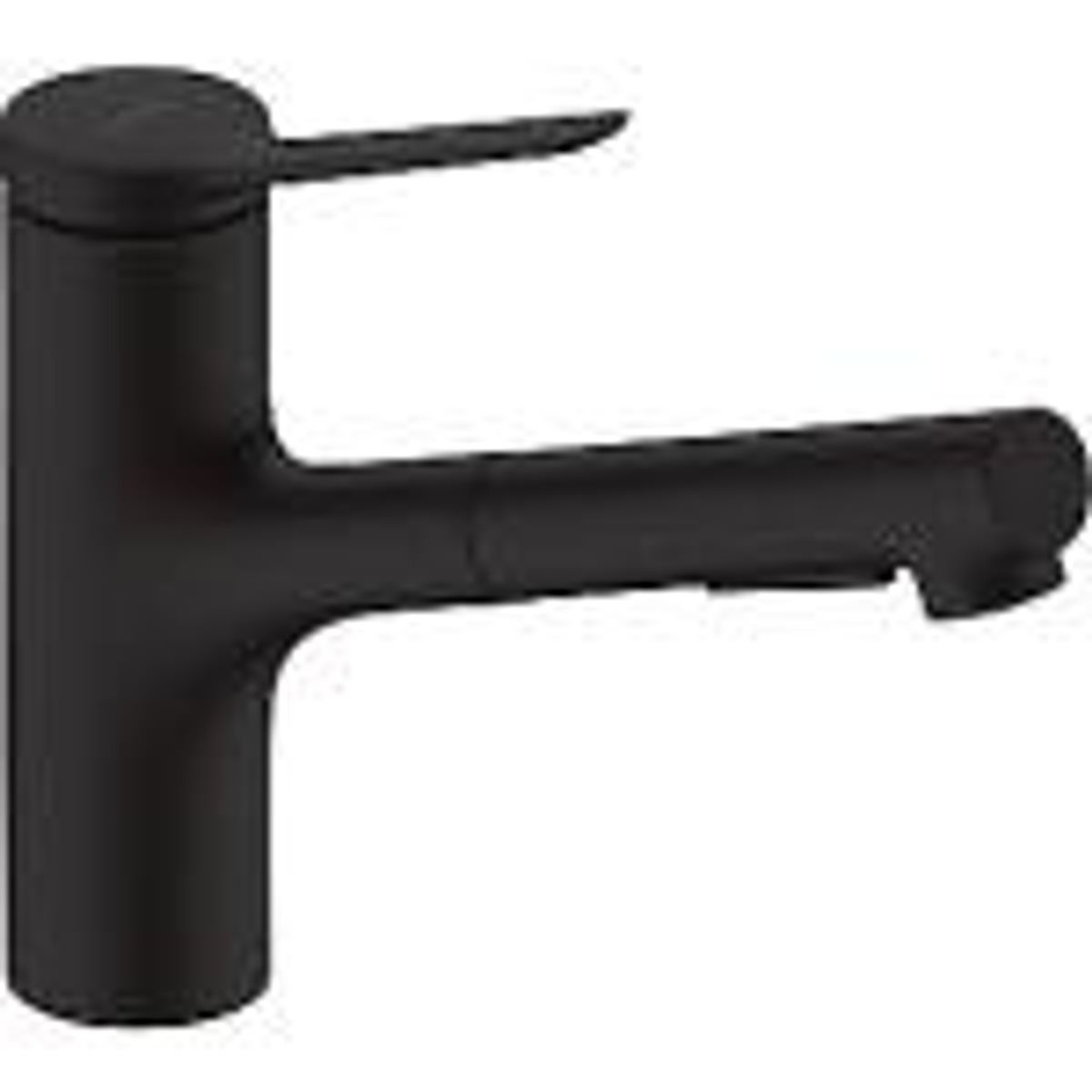 hansgrohe Zesis M33 køkkenarmatur 219mm tud. Med udtrækstud, mat sort