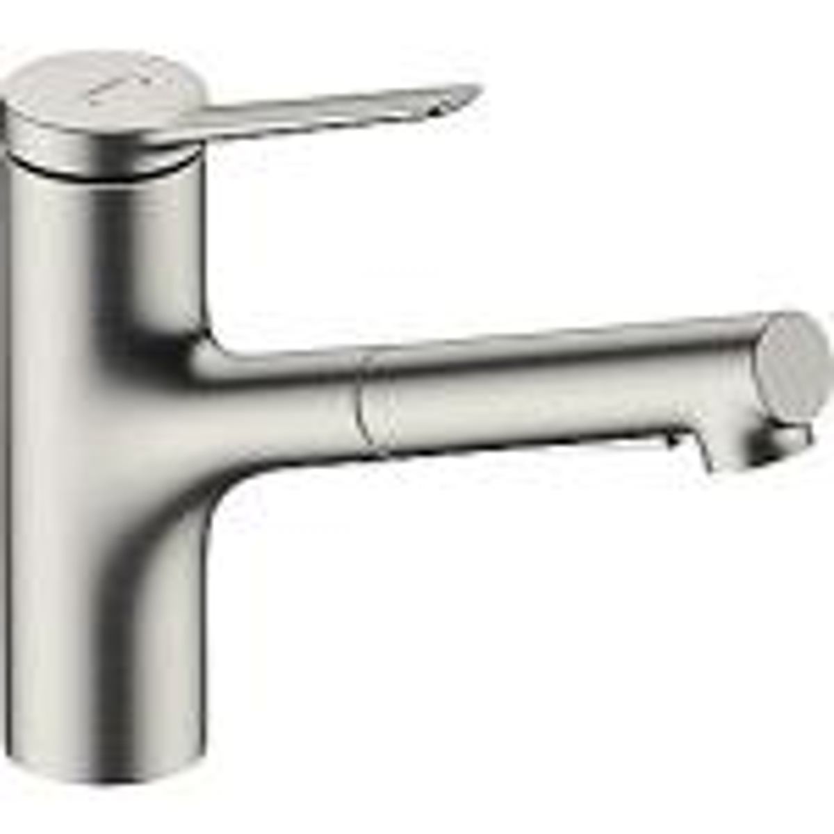 hansgrohe Zesis M33 køkkenarmatur 219mm tud. Med udtrækstud, Steel-optik