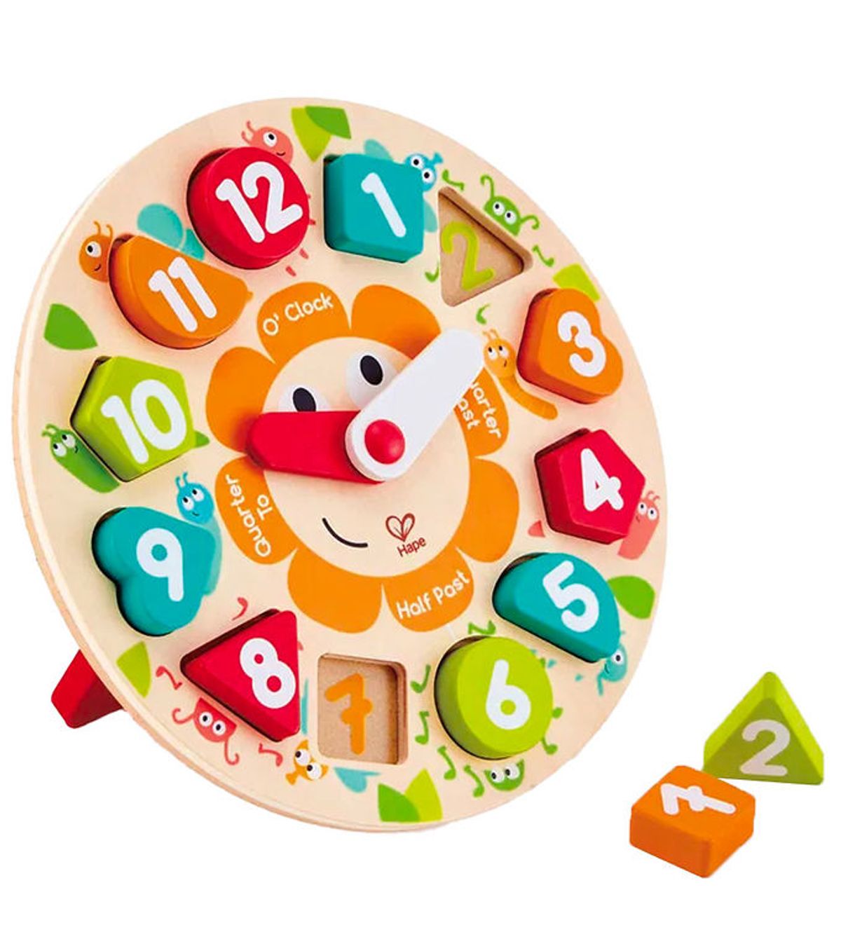 Hape Aktivitetslegetøj - Chunky Clock Puzzle