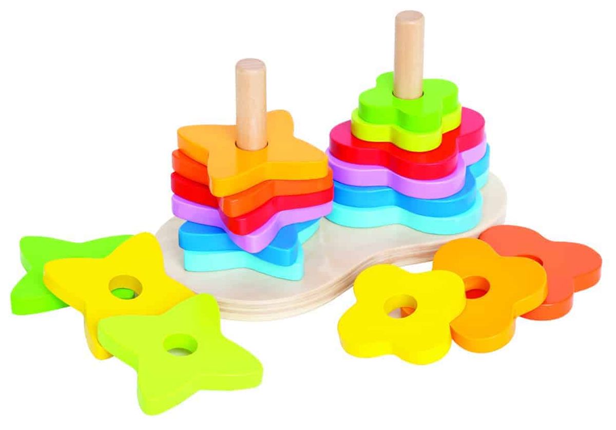 Hape Double Rainbow Stacker