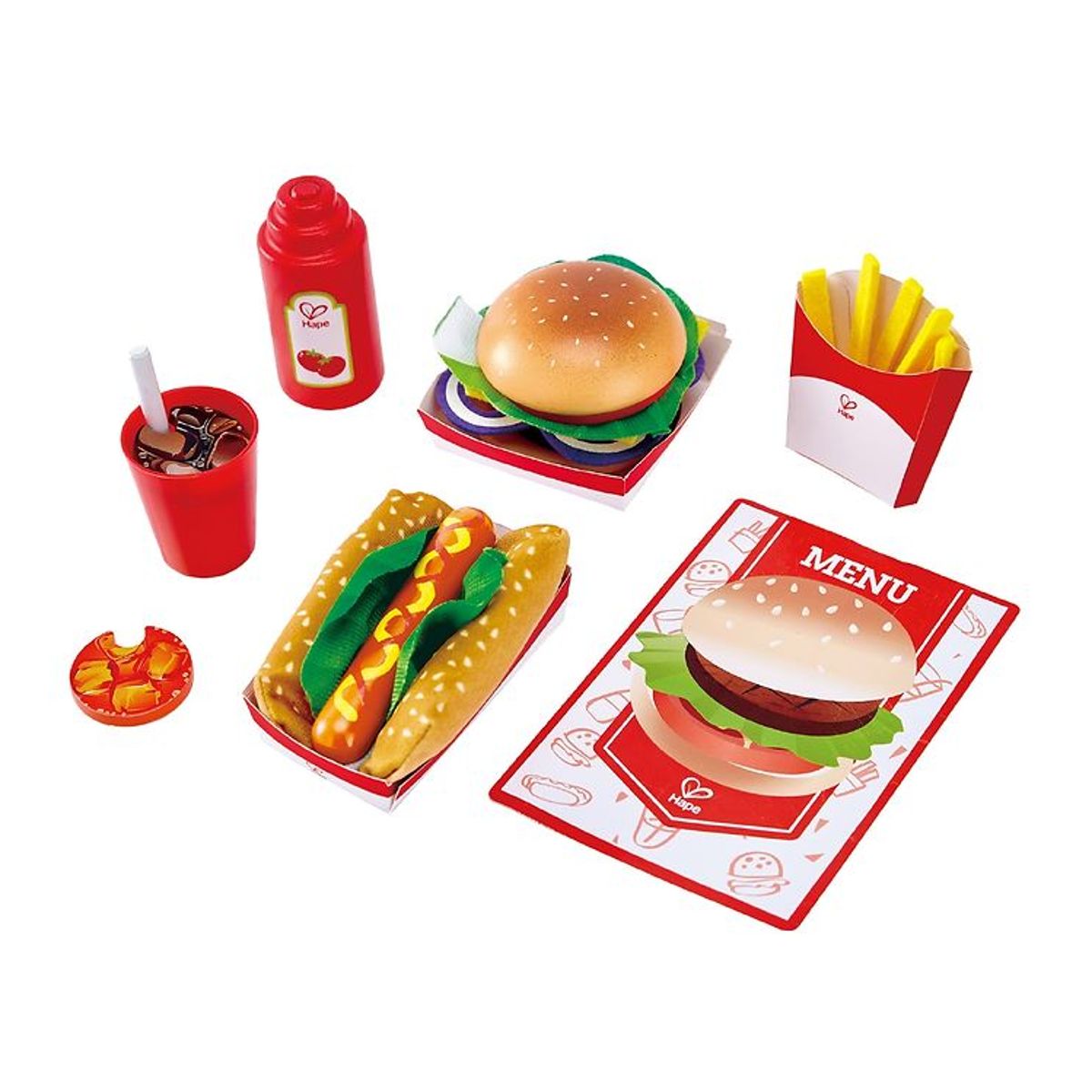 Hape Legemad - 27 Dele - Fast Food