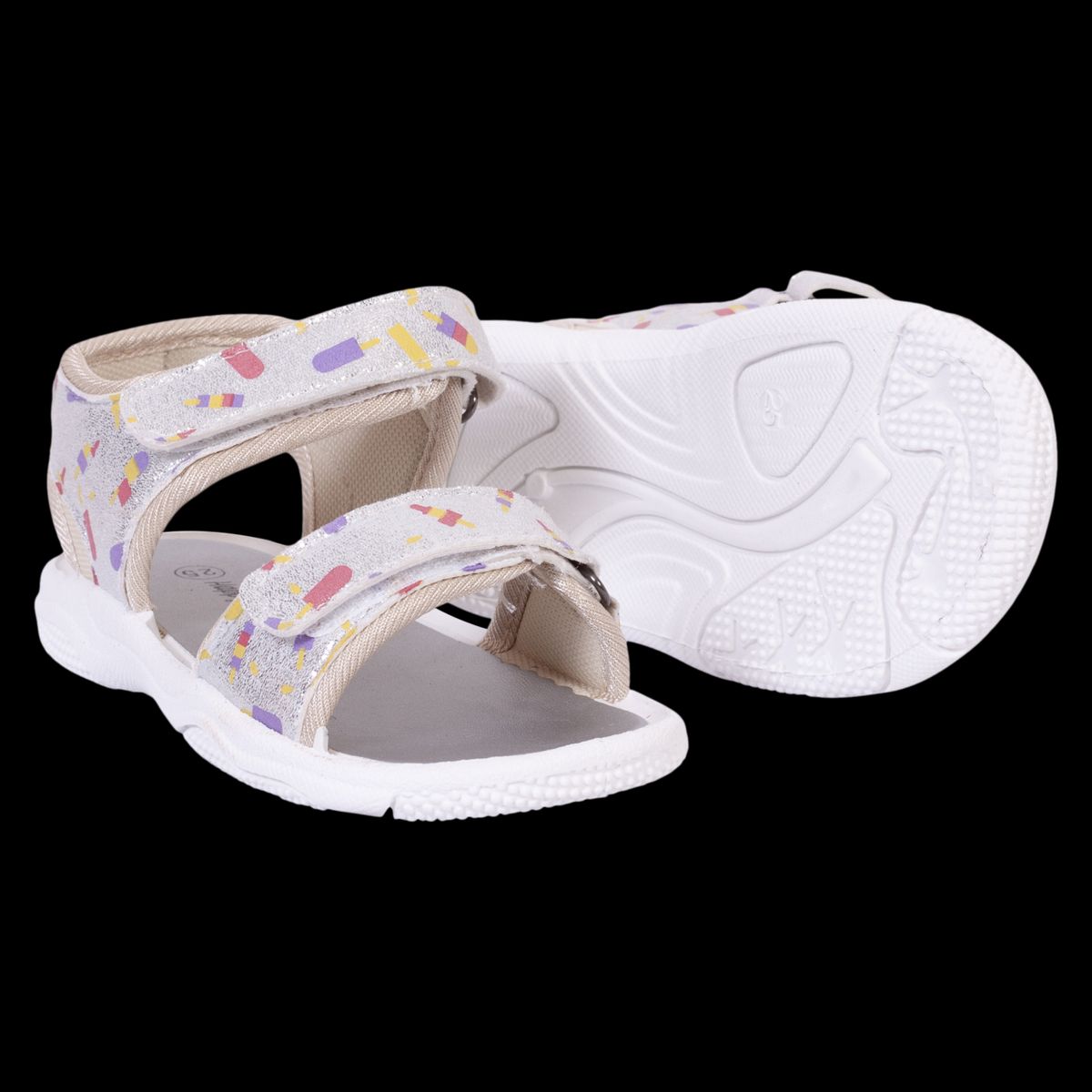 Happy Bee Pige Sandaler - Silver - 22