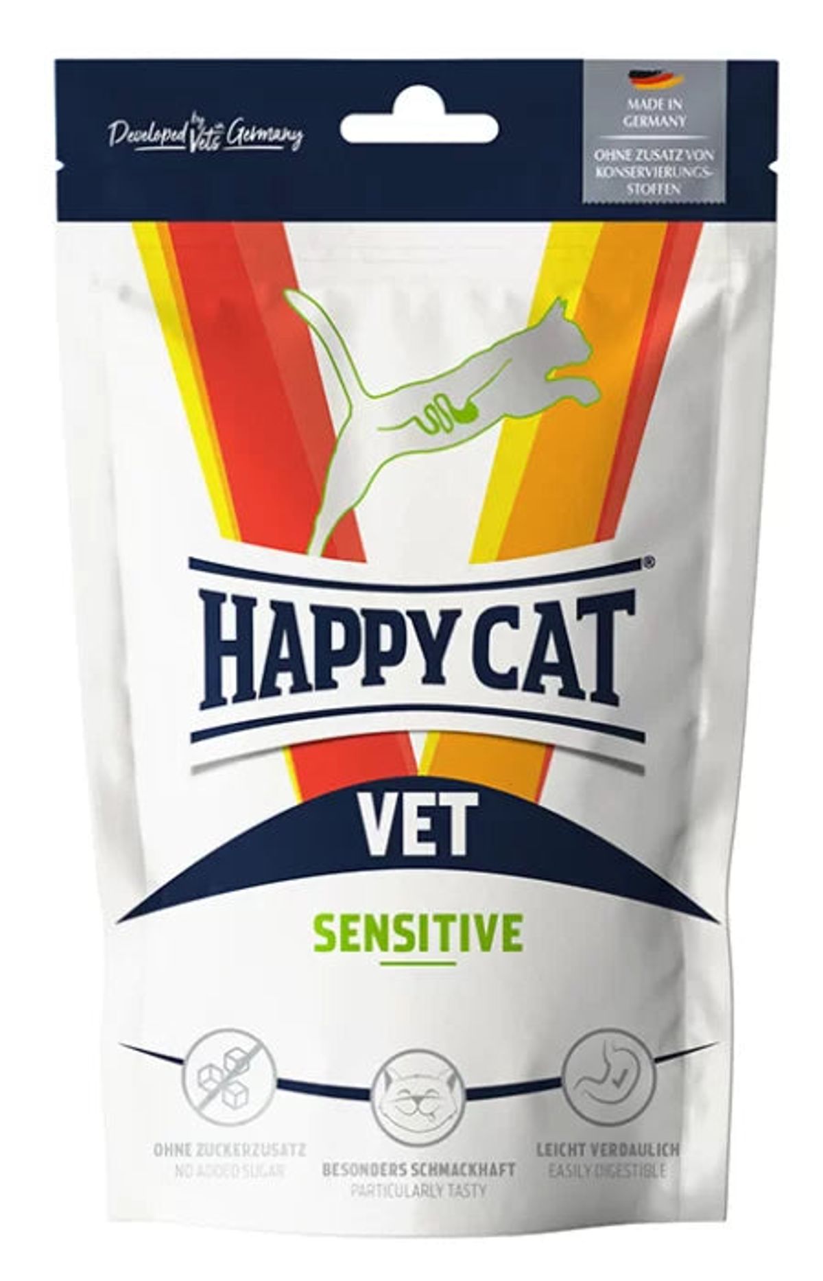 Happy dog og Cat - Happy Cat Vet Sensitivity Snack 85g - Kattegodbider