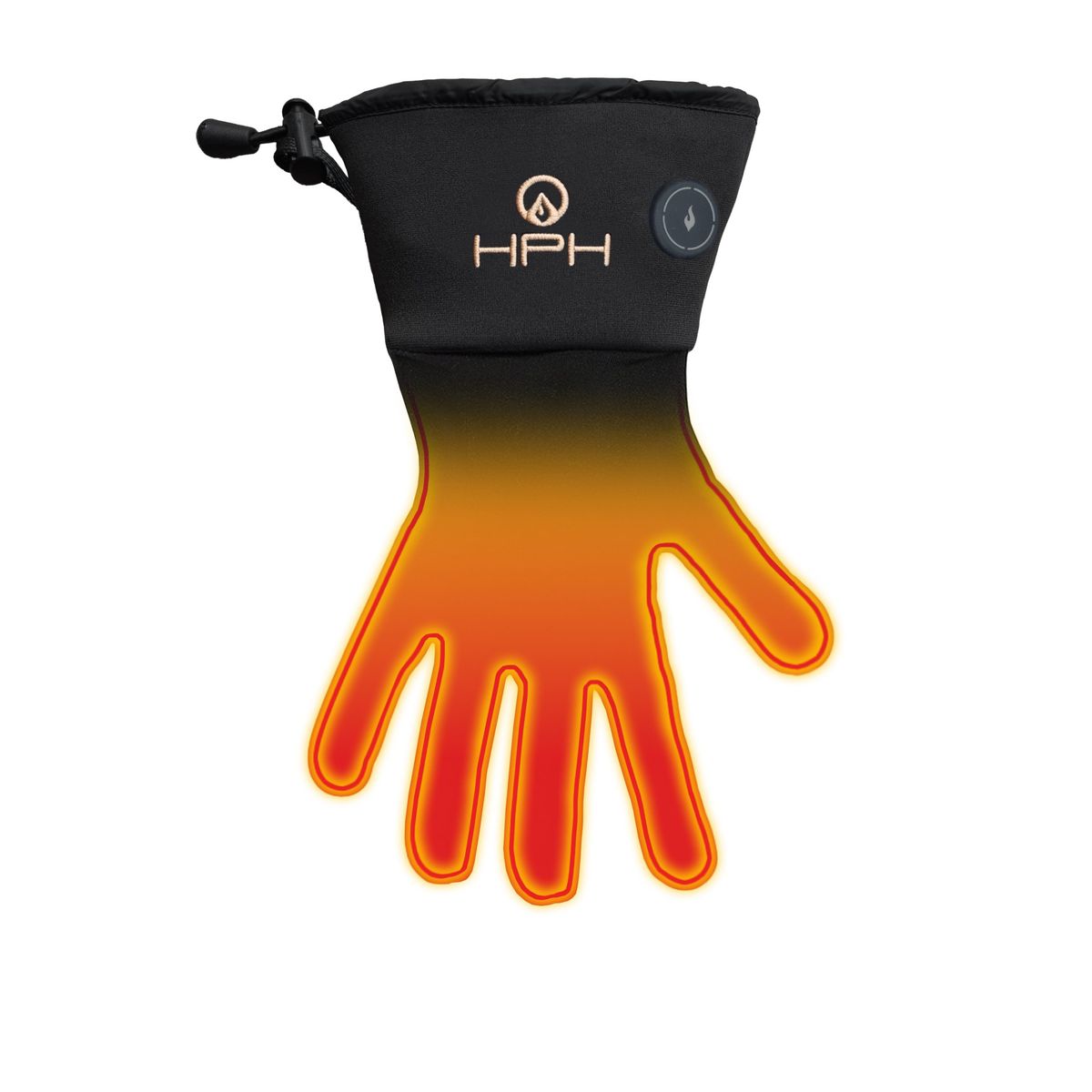 Happyhot glove liner Hovden handsker med varme - L