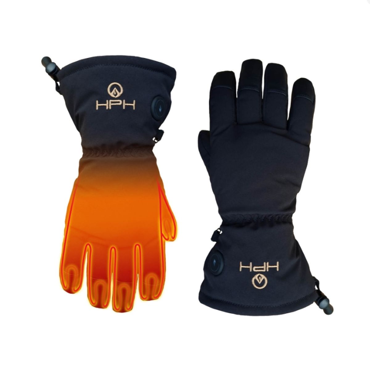 HappyHot Hafjell tykke handsker med elvarme-XL