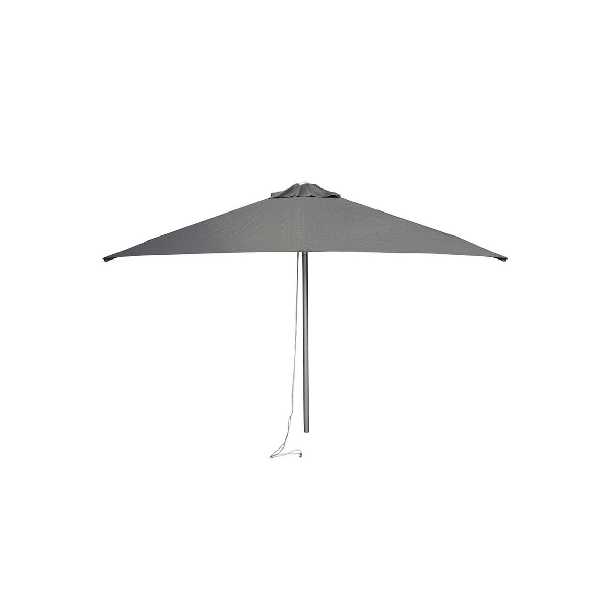 Harbour Parasol, 200x200 cm fra Cane-line (Anthracite)