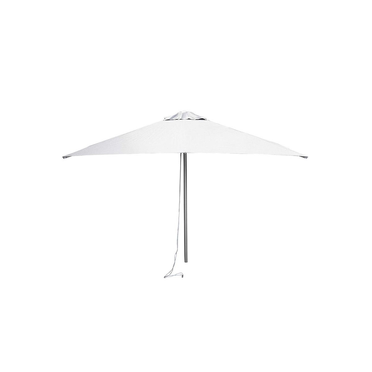 Harbour Parasol, 200x200 cm fra Cane-line (Dusty white)