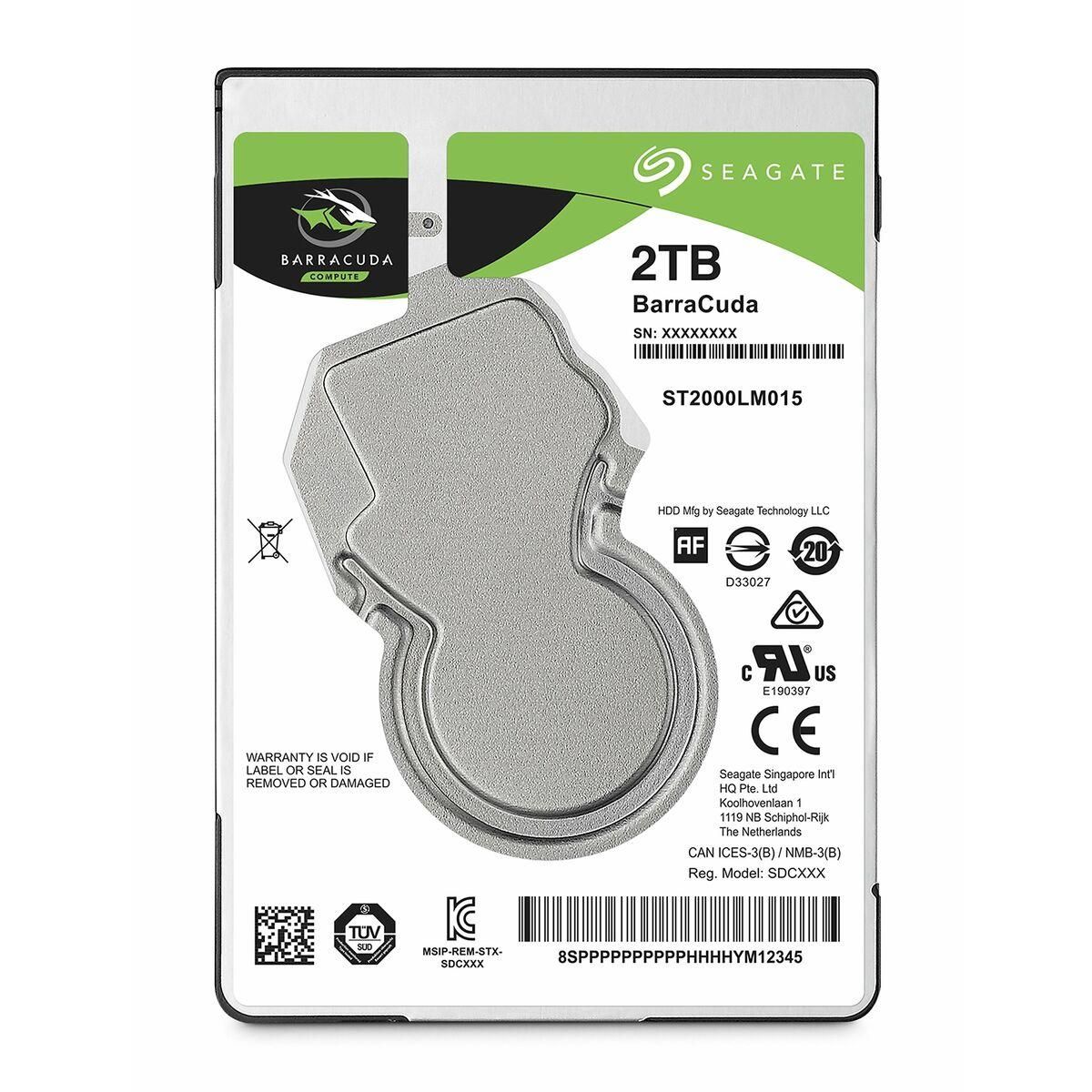 Harddisk Seagate Barracuda 2 TB