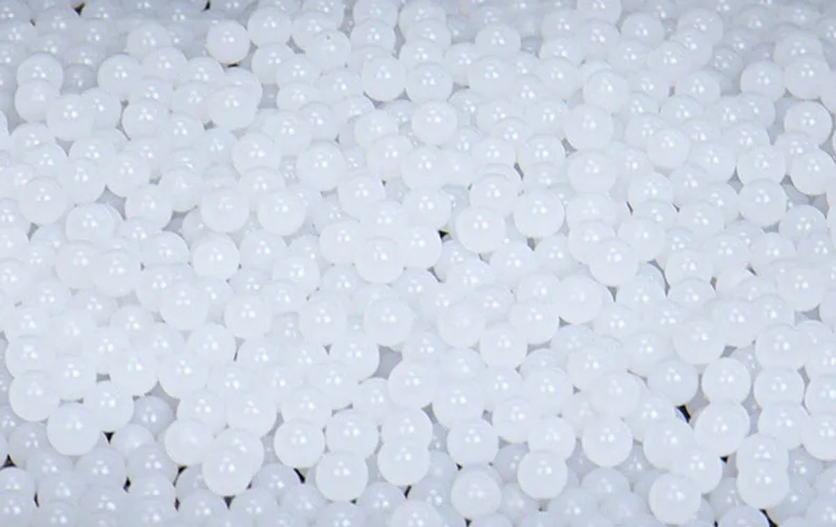 Hardened Gel Balls - Milky White / 10.000