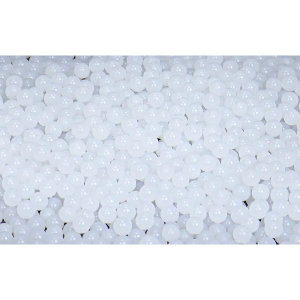 Hardened Gel Balls - Milky White / 100.000