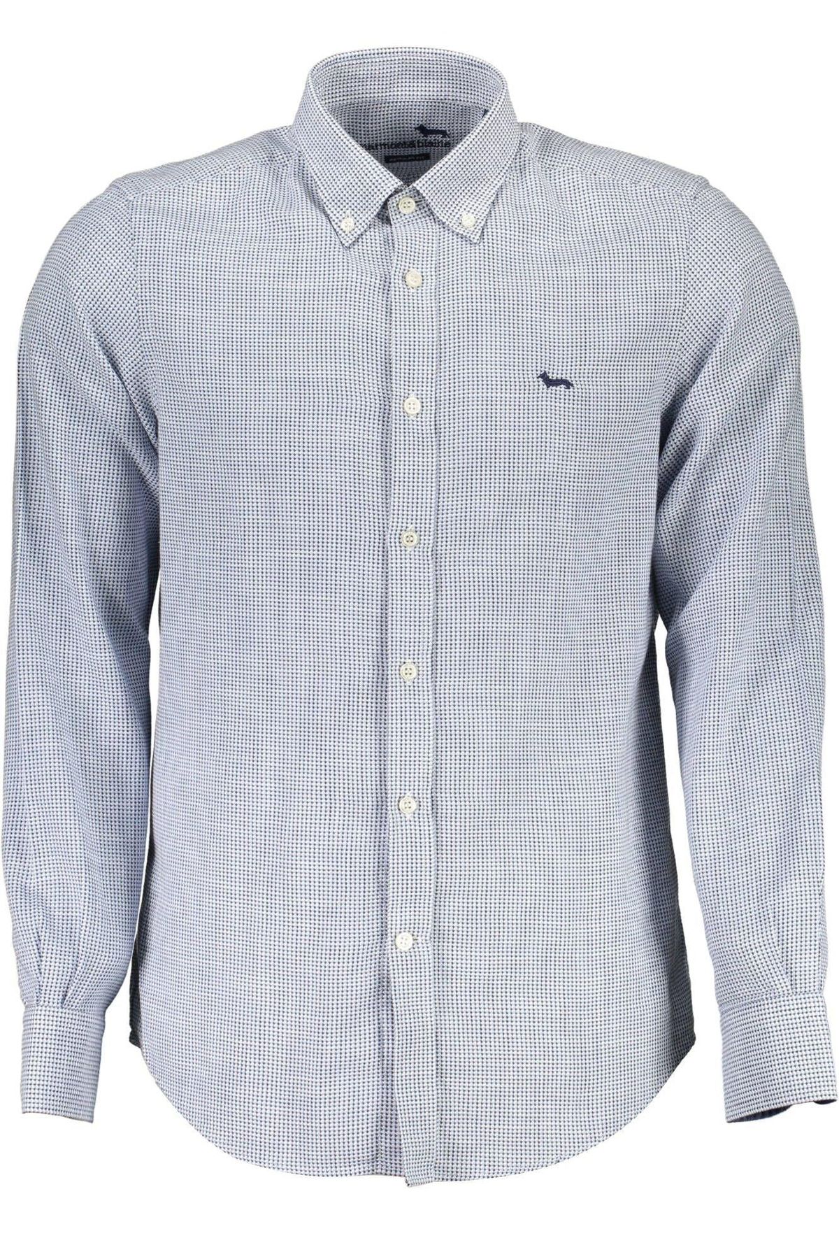 Harmont & Blaine Elegant Light Blue Cotton Shirt for Herre