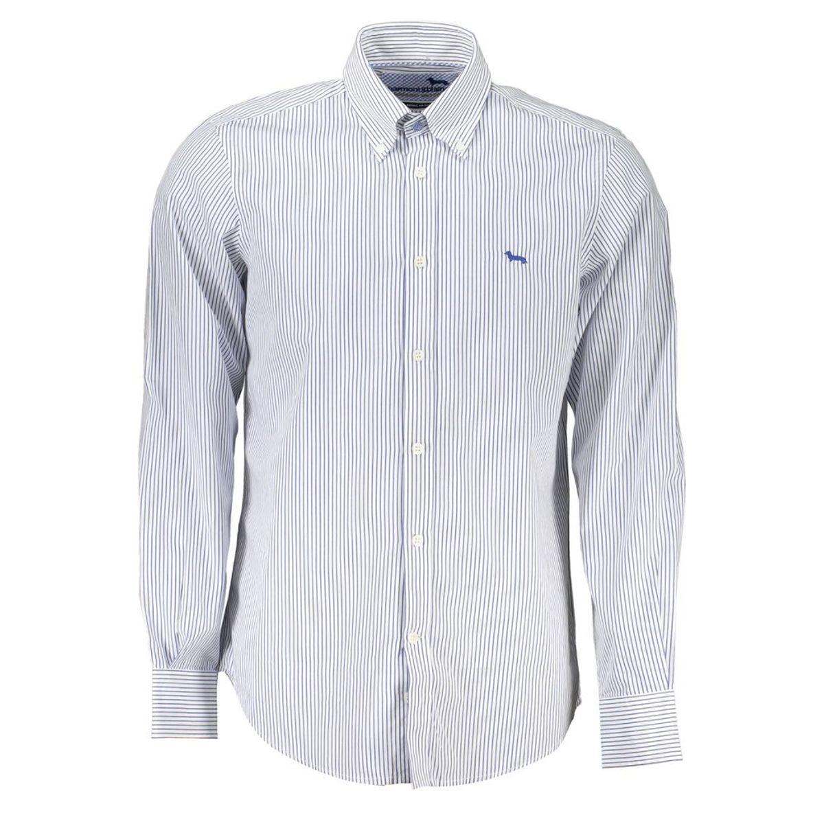 Harmont & Blaine Elegant Striped Button-Down Cotton Shirt