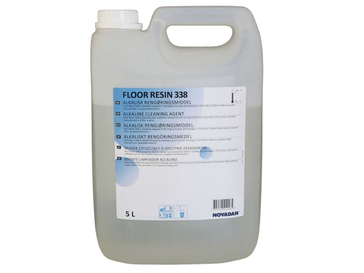 Harpiksfjerner Floor Resin 338 5 Liter