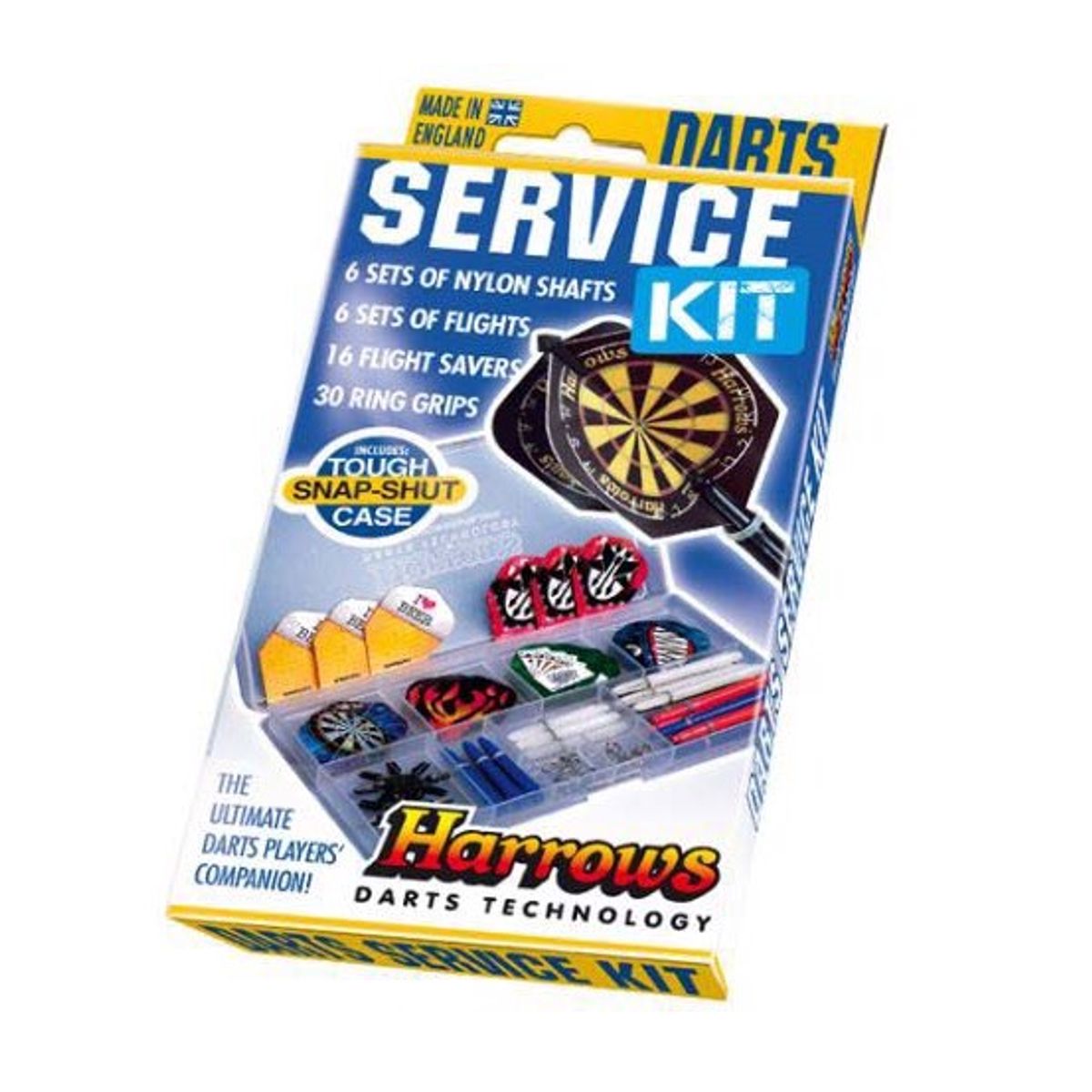 Harrows Dart Service kit - Sæt med flights, shafts m.m.