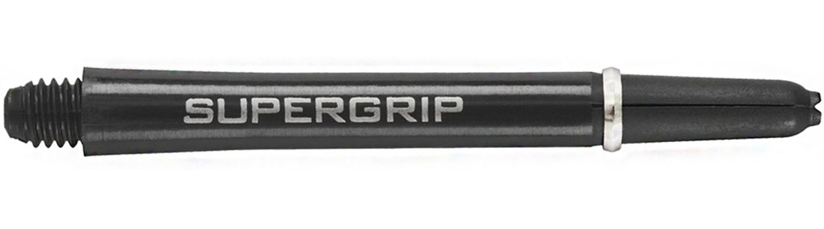 Harrows Shaft Supergrip Black Silver Medium