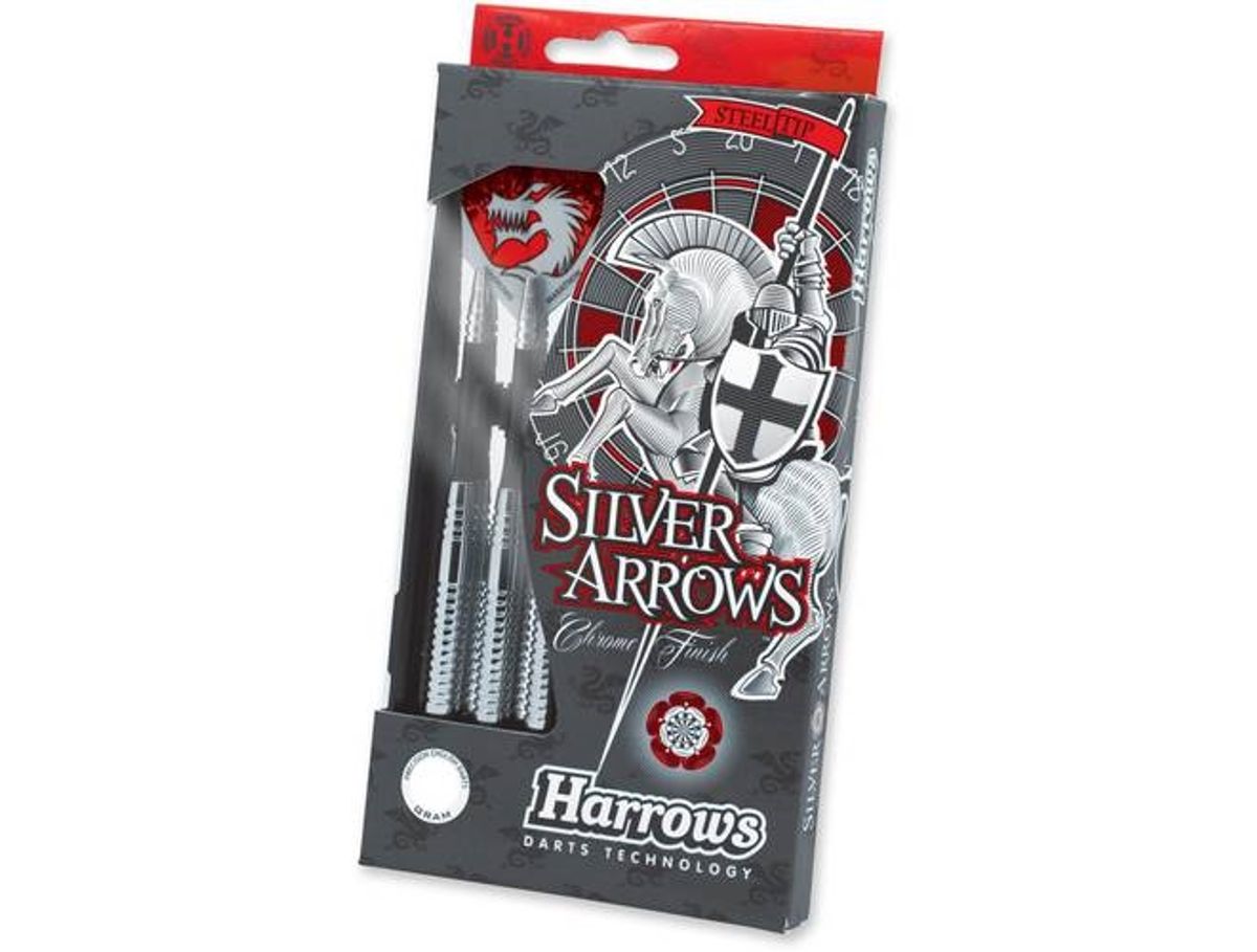 Harrows Steeltip Silver Arrows Dartpile 20g