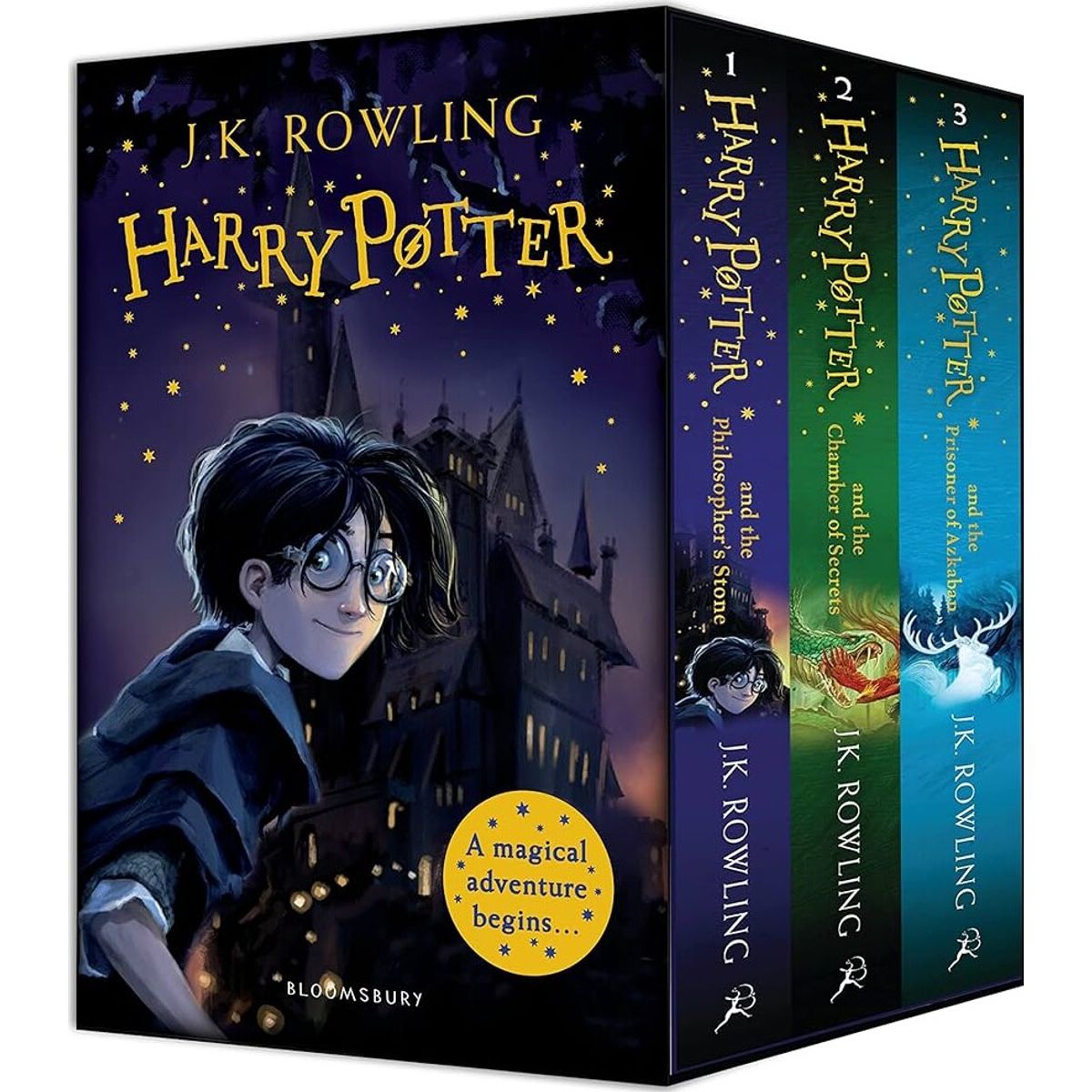 Harry Potter 1-3 Box Set - J. K. Rowling - English Book