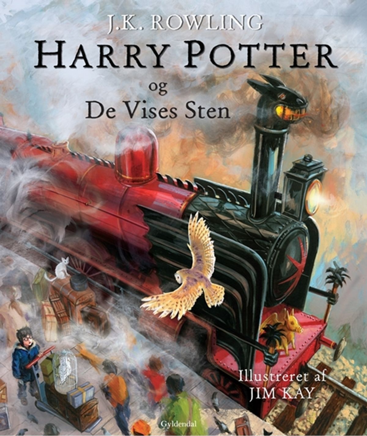 Harry Potter 1 - Harry Potter og De Vises Sten illustreret