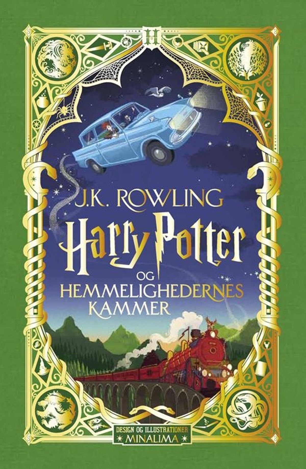 Harry Potter 2 - Harry Potter og Hemmelighedernes Kammer - pragtudgave