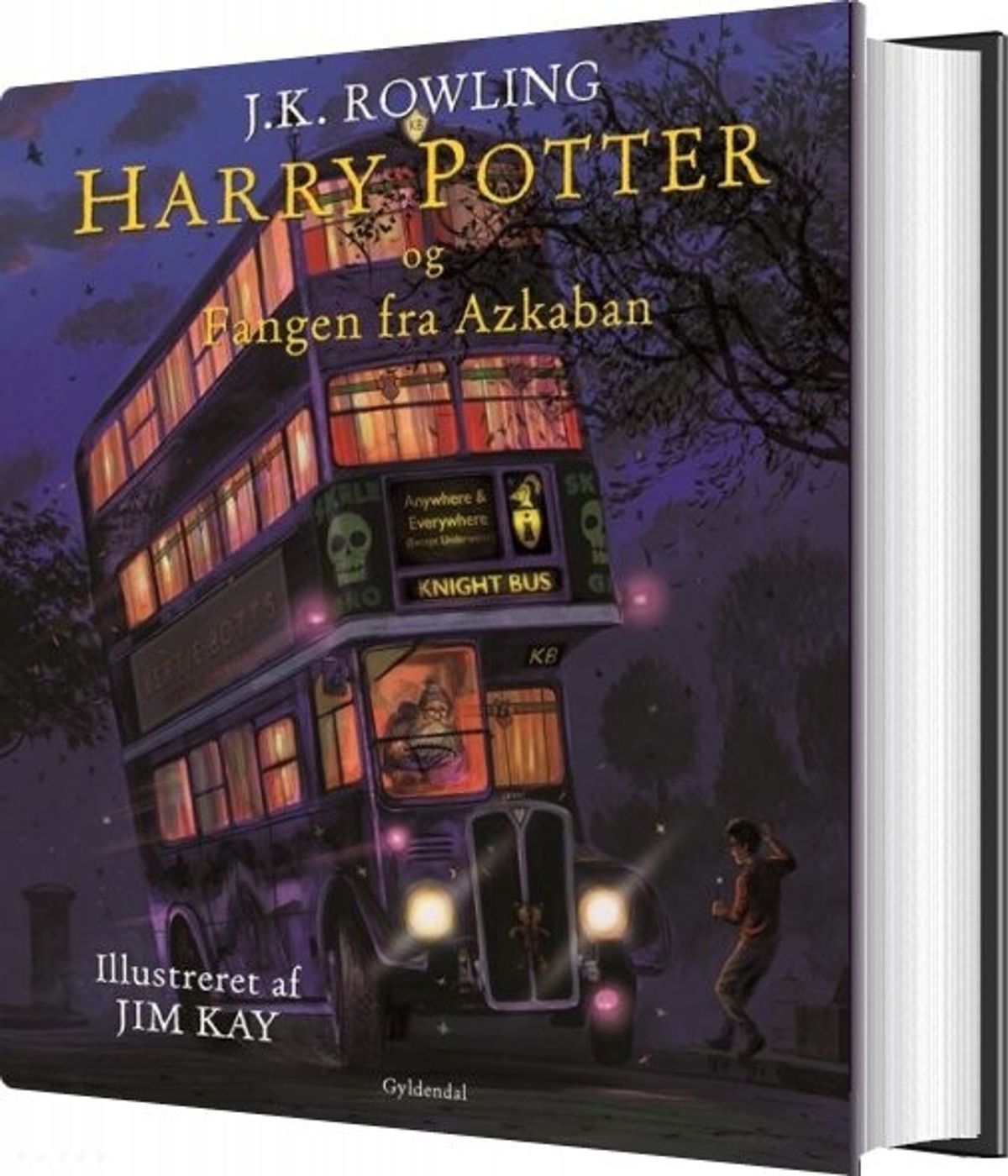 Harry Potter 3 - Illustreret Udgave - Og Fangen Fra Azkaban - J. K. Rowling - Bog