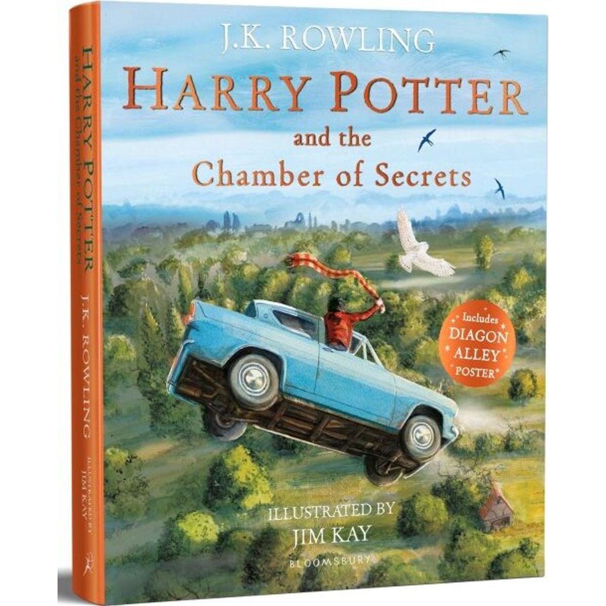 Harry Potter And The Chamber Of Secrets: Illustrated Edition - J. K. Rowling - English Book