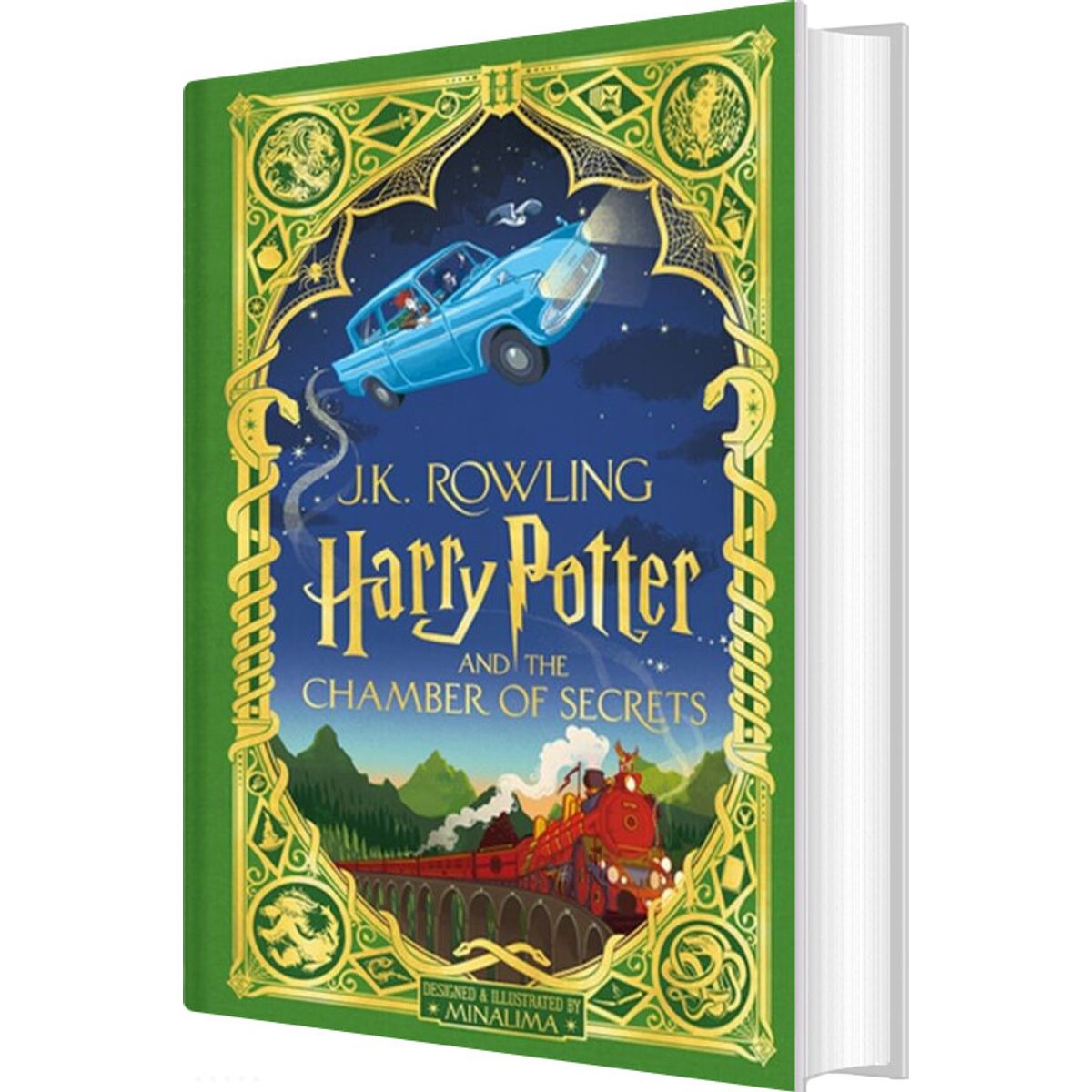 Harry Potter And The Chamber Of Secrets: Minalima Edition - J. K. Rowling - English Book