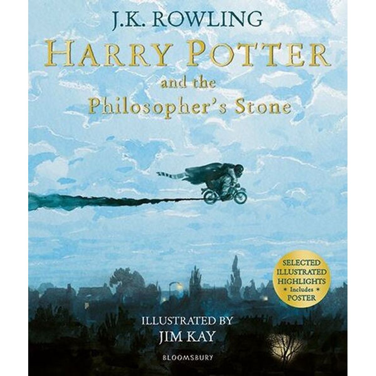 Harry Potter And The Philosopher's Stone: Illustrated Edition - J. K. Rowling - English Book