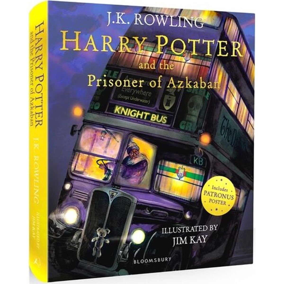 Harry Potter And The Prisoner Of Azkaban - Illustrated Edition - J. K. Rowling - English Book