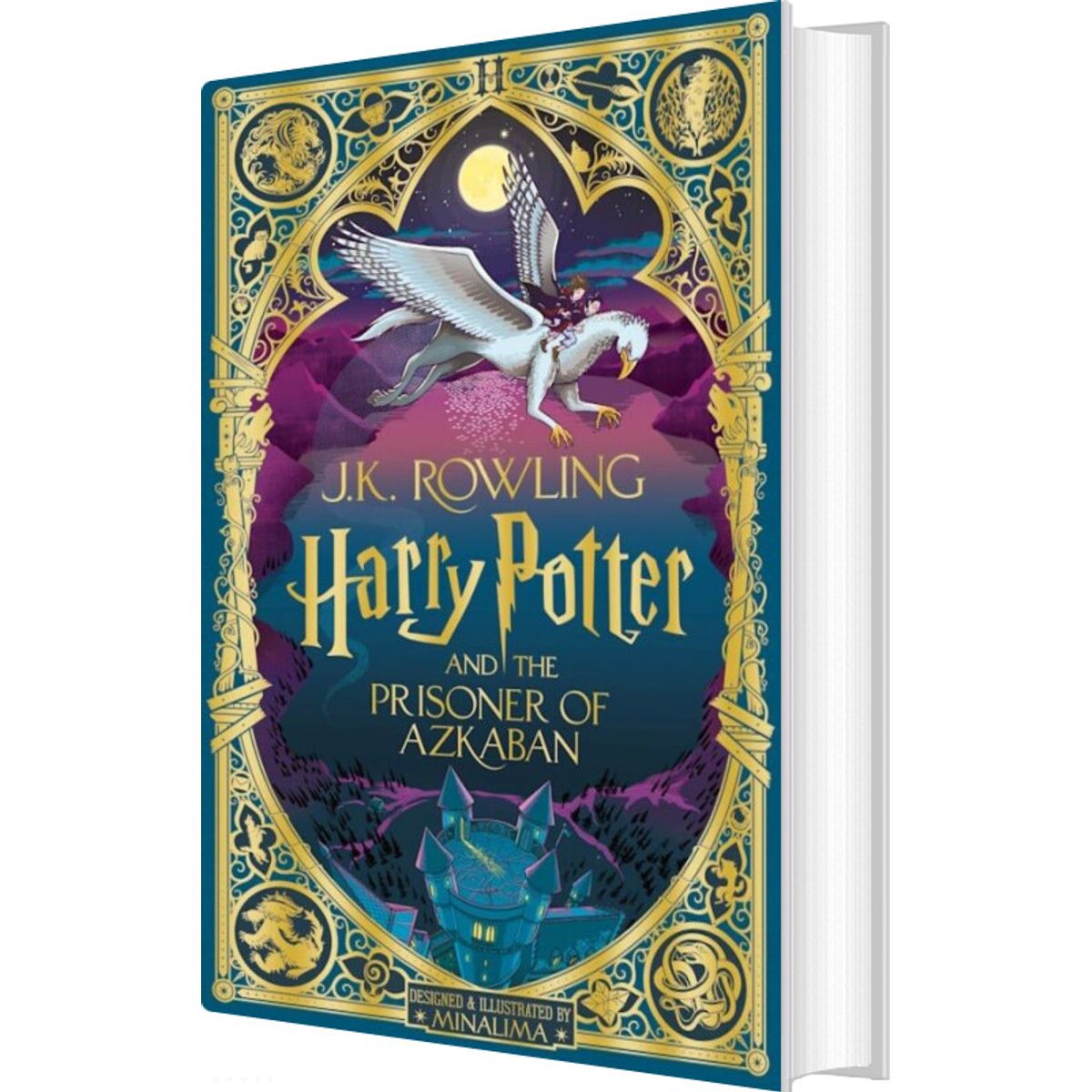 Harry Potter And The Prisoner Of Azkaban: Minalima Edition - J. K. Rowling - English Book